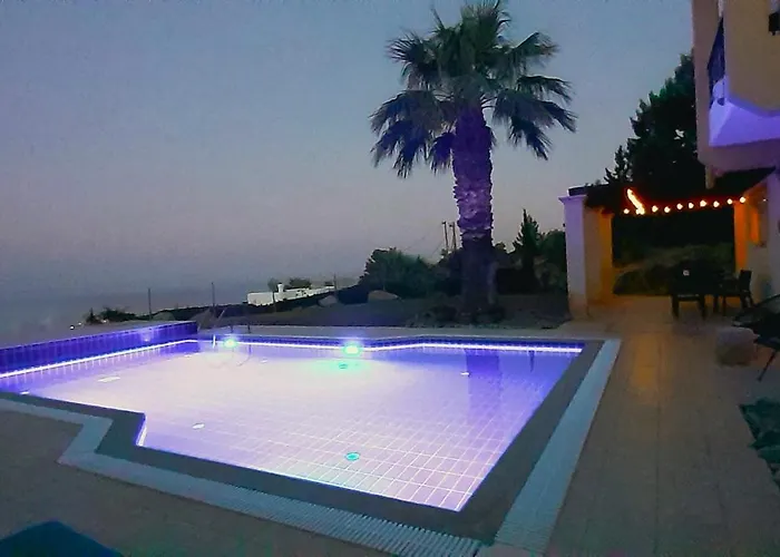 Vila Irene Lindos, Lindos 10 Mins, 4 Mins, Amazing Views 0 Mins